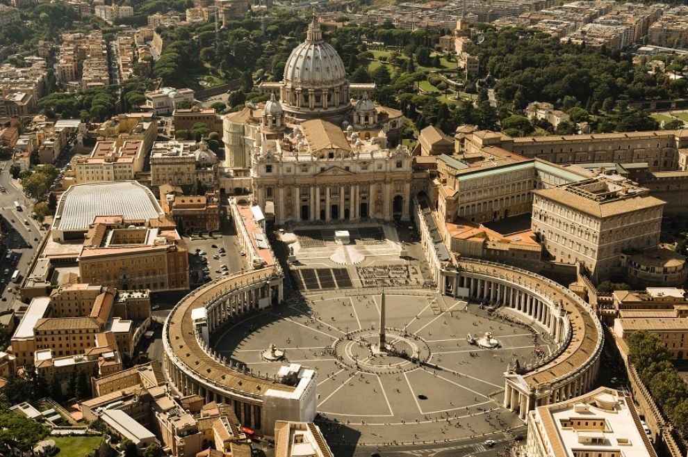 Musei Vaticani. Roma dall'alto