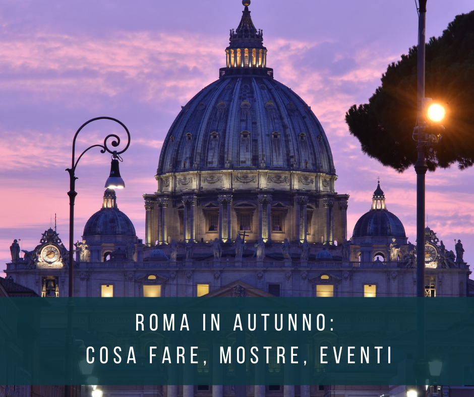 Roma in autunno: La cupola di San Pietro