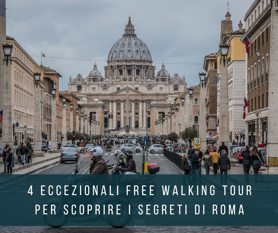 San Pietro. Uno dei punti di ritrovo per un free walking tour a Roma