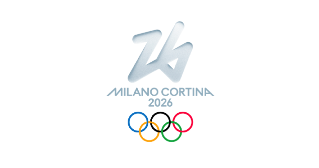 Logo olimpiadi Milano Cortina 2026